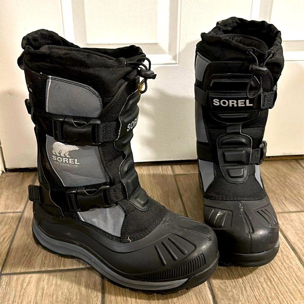 Sorel Alpha Trac Lace Insulated Lined Waterproof Size 8, ThermoPlus Xtreme